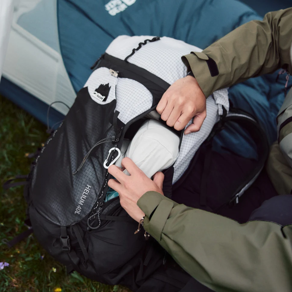 Туристичний рюкзак Naturehike CNK2450XB016 40 л Cordura чорний L