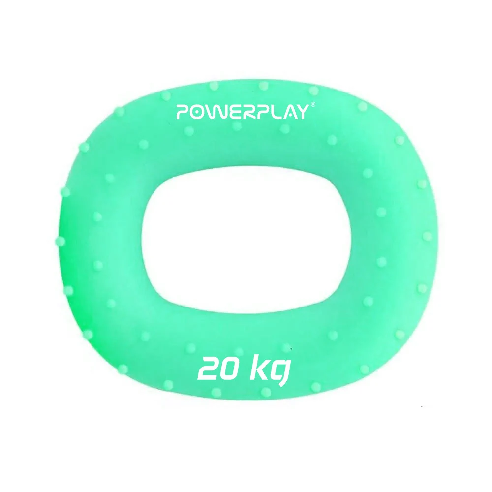 Эспандер кистевой PowerPlay PP-4337 20 кг силиконовый зеленый