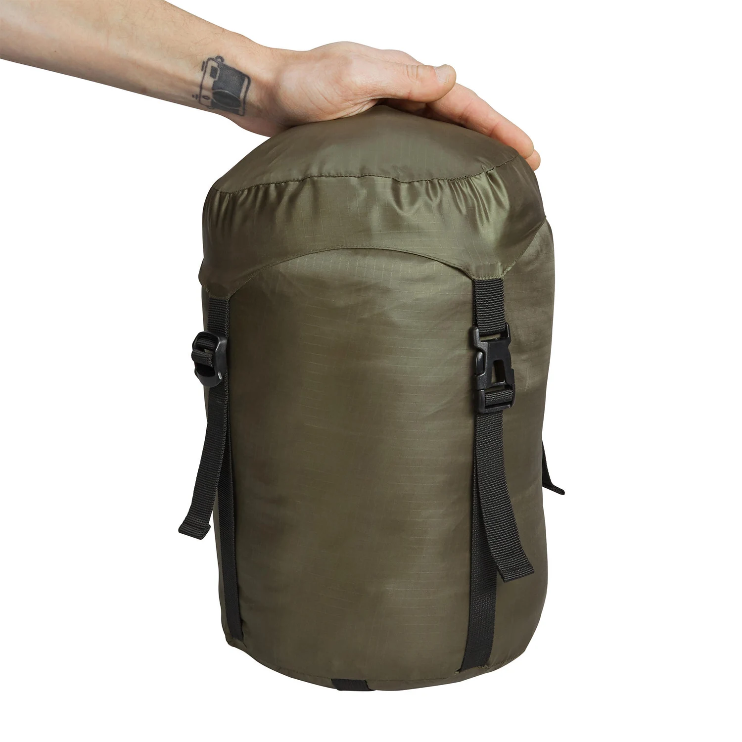 Спальний мішок Wechsel Wildfire -5° L Кокон 220х80 см Polyester Mud Green