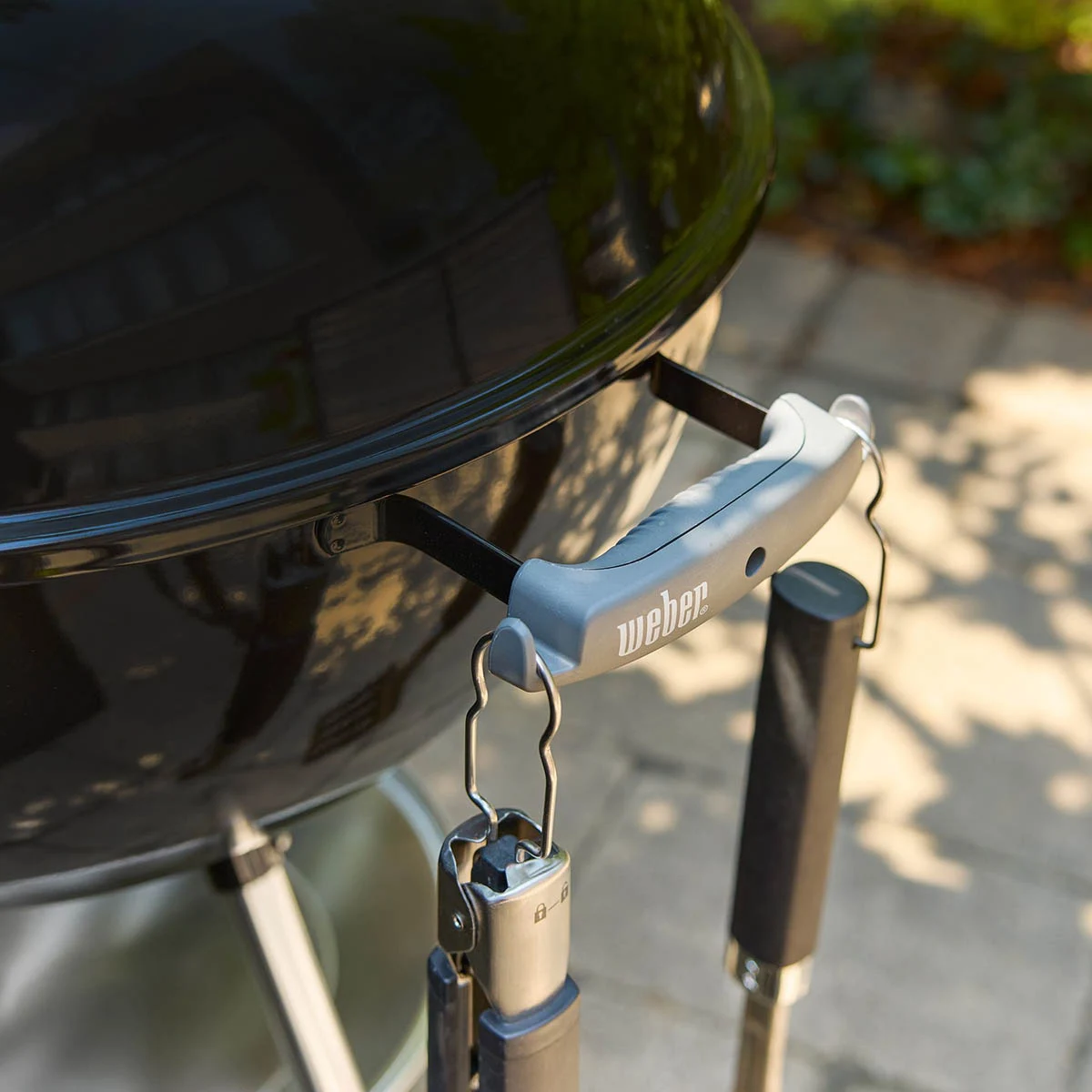 Вугільний гриль Weber Original Kettle 57 см хромована сталь чорний