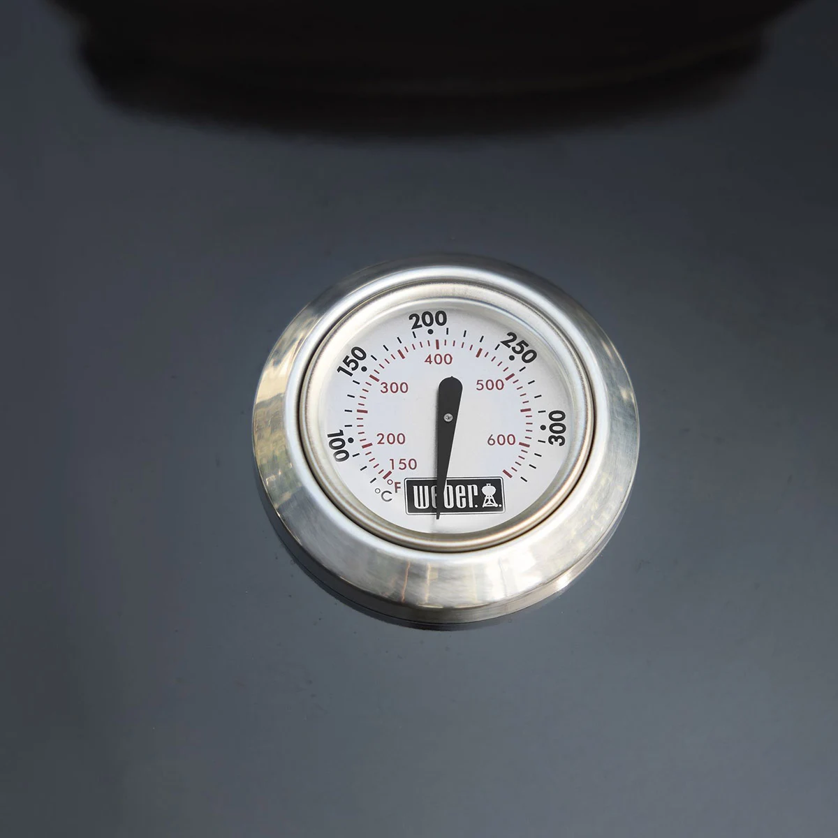 Вугільний гриль Weber Original Kettle 57 см хромована сталь чорний