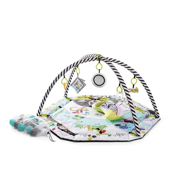 Розвивальний килимок Kinderkraft Smartplay інтерактивний поліестер 96х102,5х57 см різнобарвний