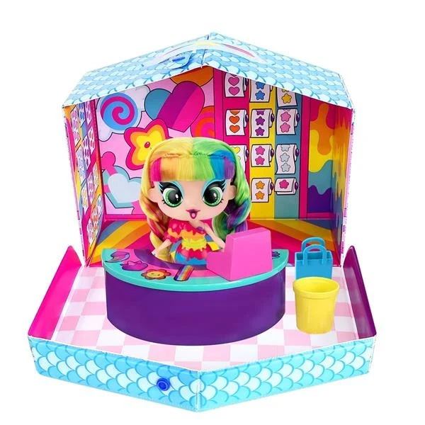 Ігровий набір Decora Girlz D1009 з лялькою 13 см вінілова різнобарвна
