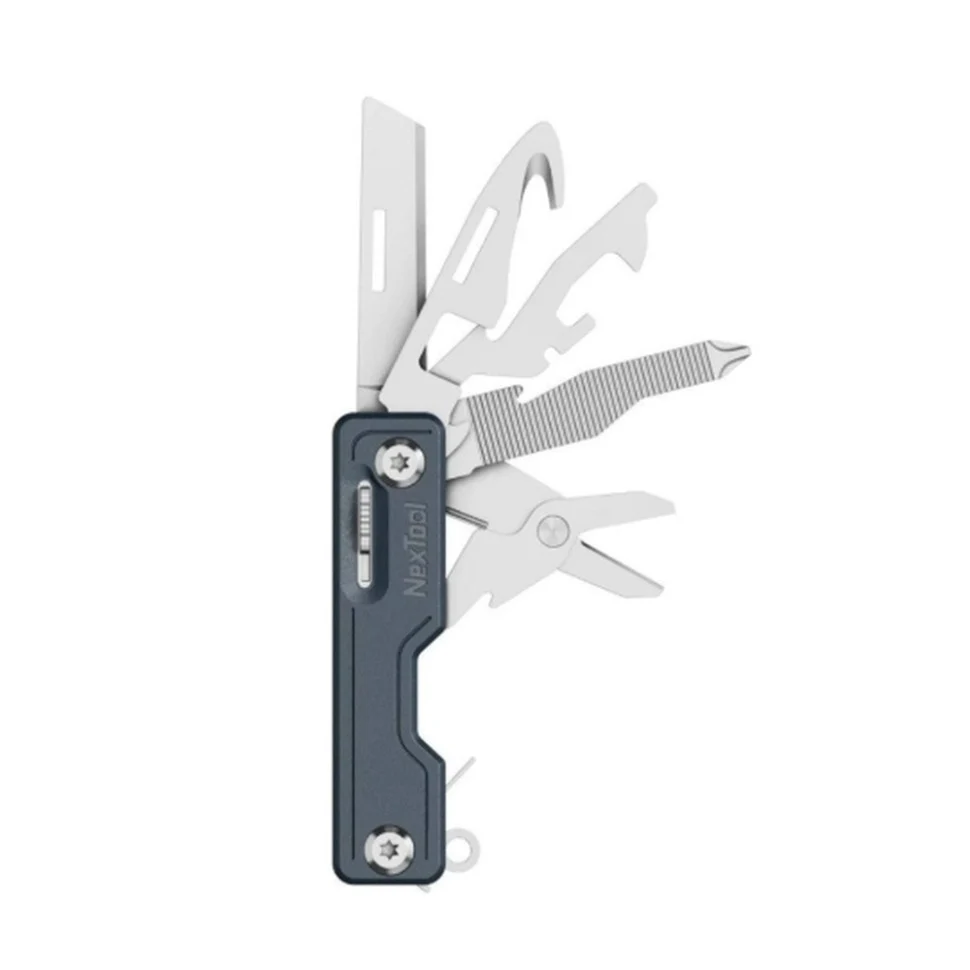 Мультитул NexTool Multi Functional Knife 10 функцій сталь 20Cr13 5 см синій 88 г