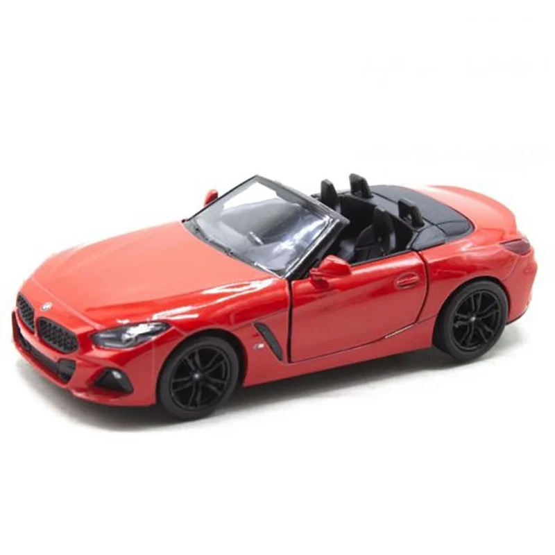 Машинка інерційна BMW Z4 1:36 метал червоний 12,5 см
