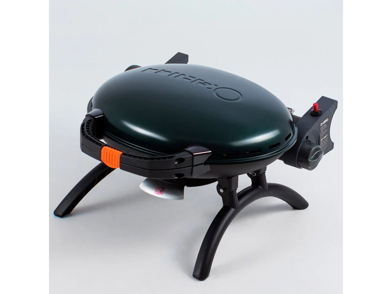 Портативний газовий гриль O-GRILL 500 58,5x21,5x56,7 см металевий зелений