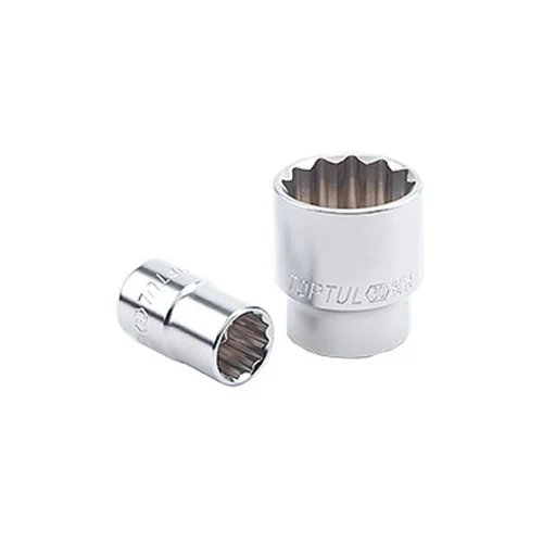 Торцева головка 12-гранна TOPTUL BAEB1611 1/2" 11 мм Сталь 38 мм