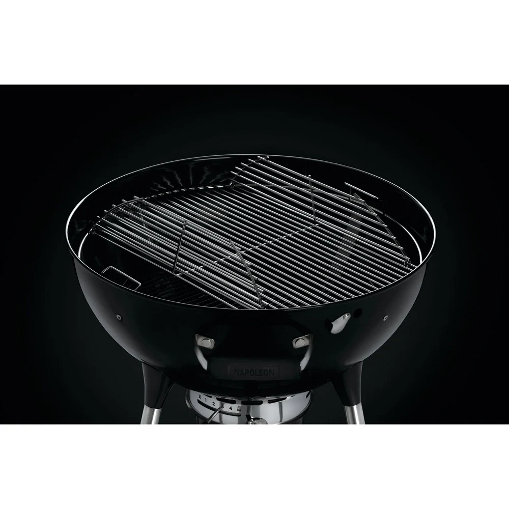 Вугільний гриль Napoleon Premium NK18K-LEG-3 47 см сталь чорний