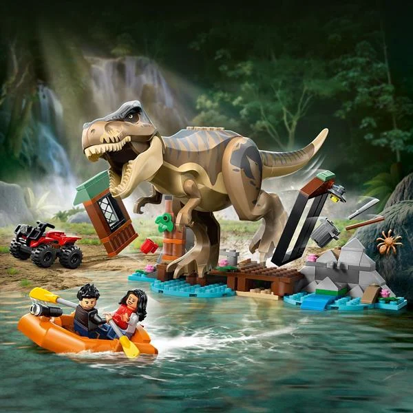 Конструктор LEGO Jurassic World Втеча річкою 199 деталей пластик різнобарвний