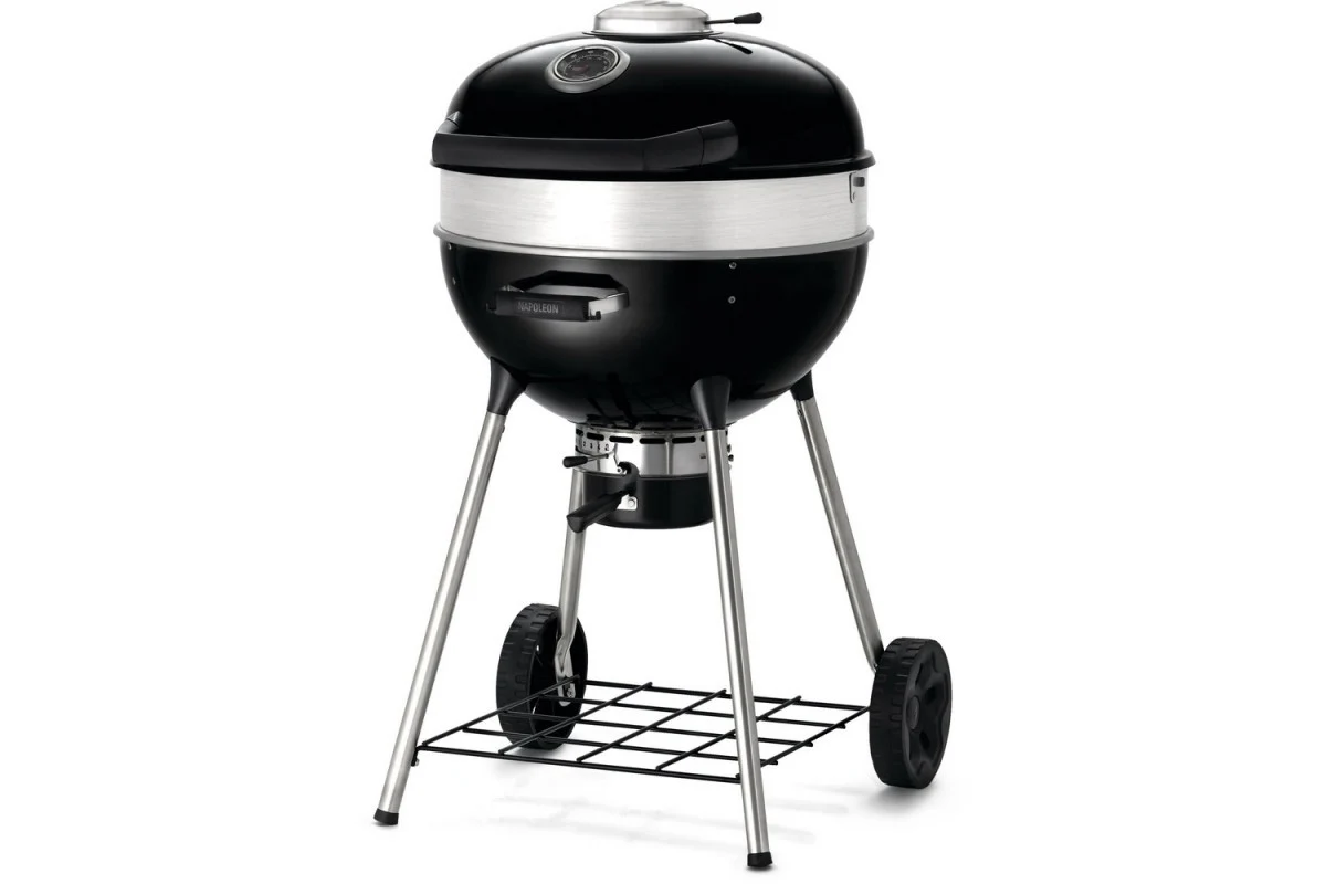 Вугільний гриль Napoleon PRO Kettle PRO22K-LEG-3 57 см сталь чорний