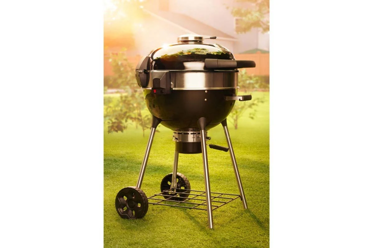 Вугільний гриль Napoleon PRO Kettle PRO22K-LEG-3 57 см сталь чорний