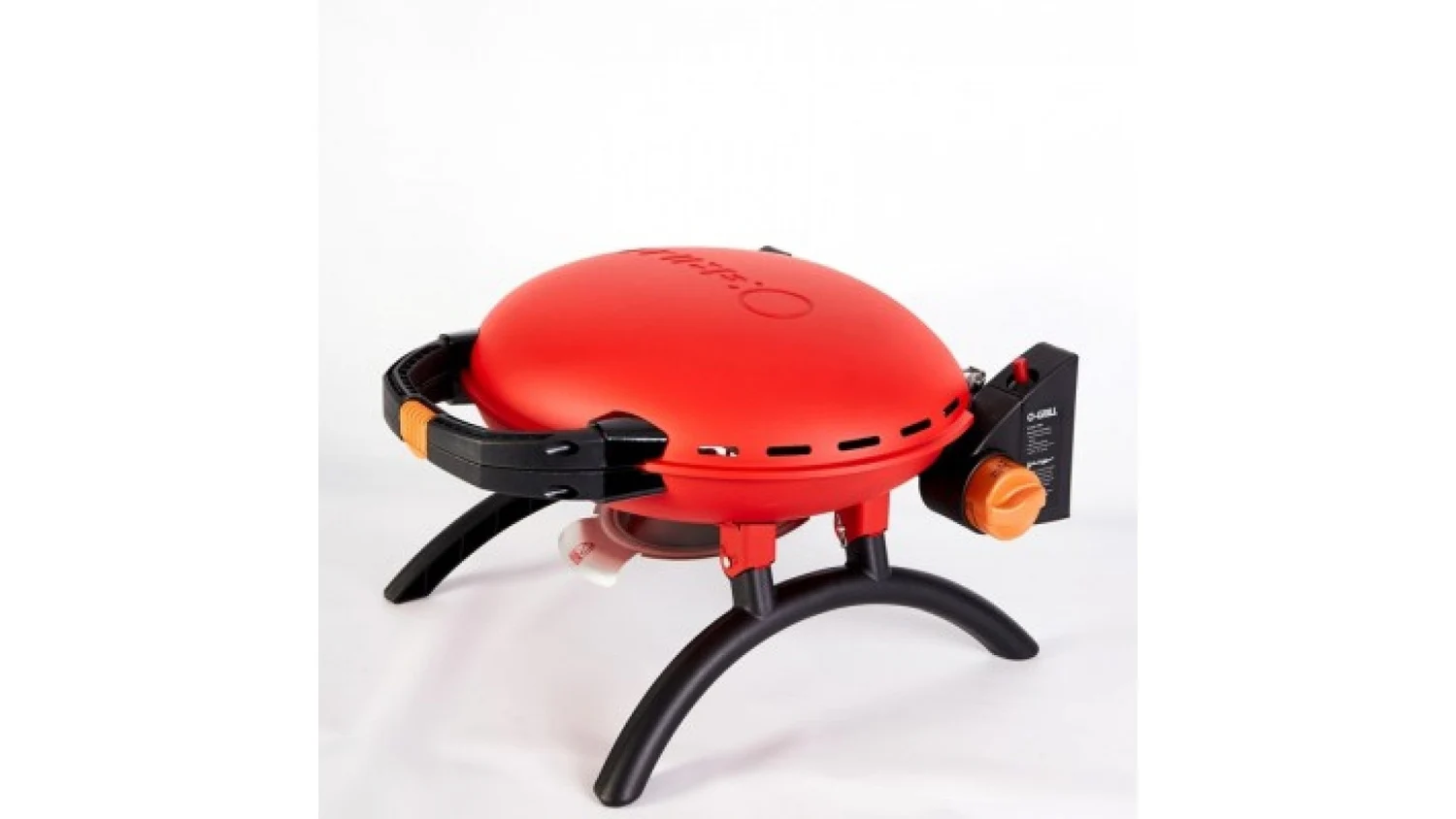 Портативний газовий гриль O-GRILL 500 58,5х21,5х56,7 см металевий червоний