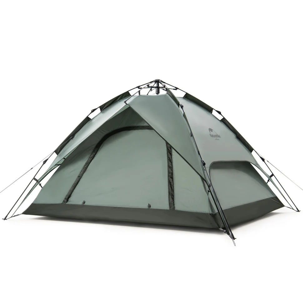 Намет тримісний автоматичний Naturehike NH21ZP008 210x180x130 см Оксфорд оливково-зелений