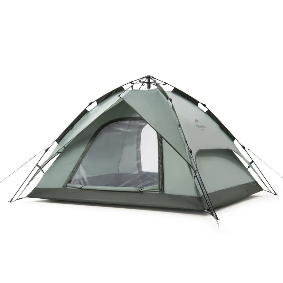 Намет тримісний автоматичний Naturehike NH21ZP008 210x180x130 см Оксфорд оливково-зелений