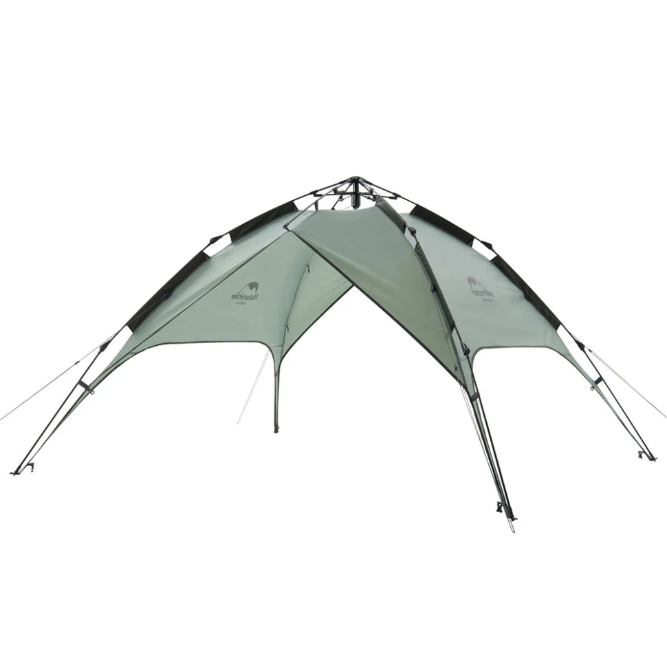 Намет тримісний автоматичний Naturehike NH21ZP008 210x180x130 см Оксфорд оливково-зелений