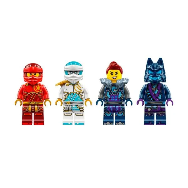 Конструктор LEGO NINJAGO Робот вогняної стихії Кая 322 деталі Пластик Червоний
