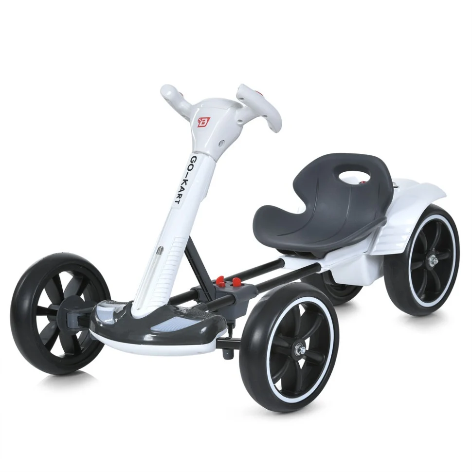 Електрокарт Bambi Cart M 6072EBR до 50 кг 84х32х28 см пластик чорний