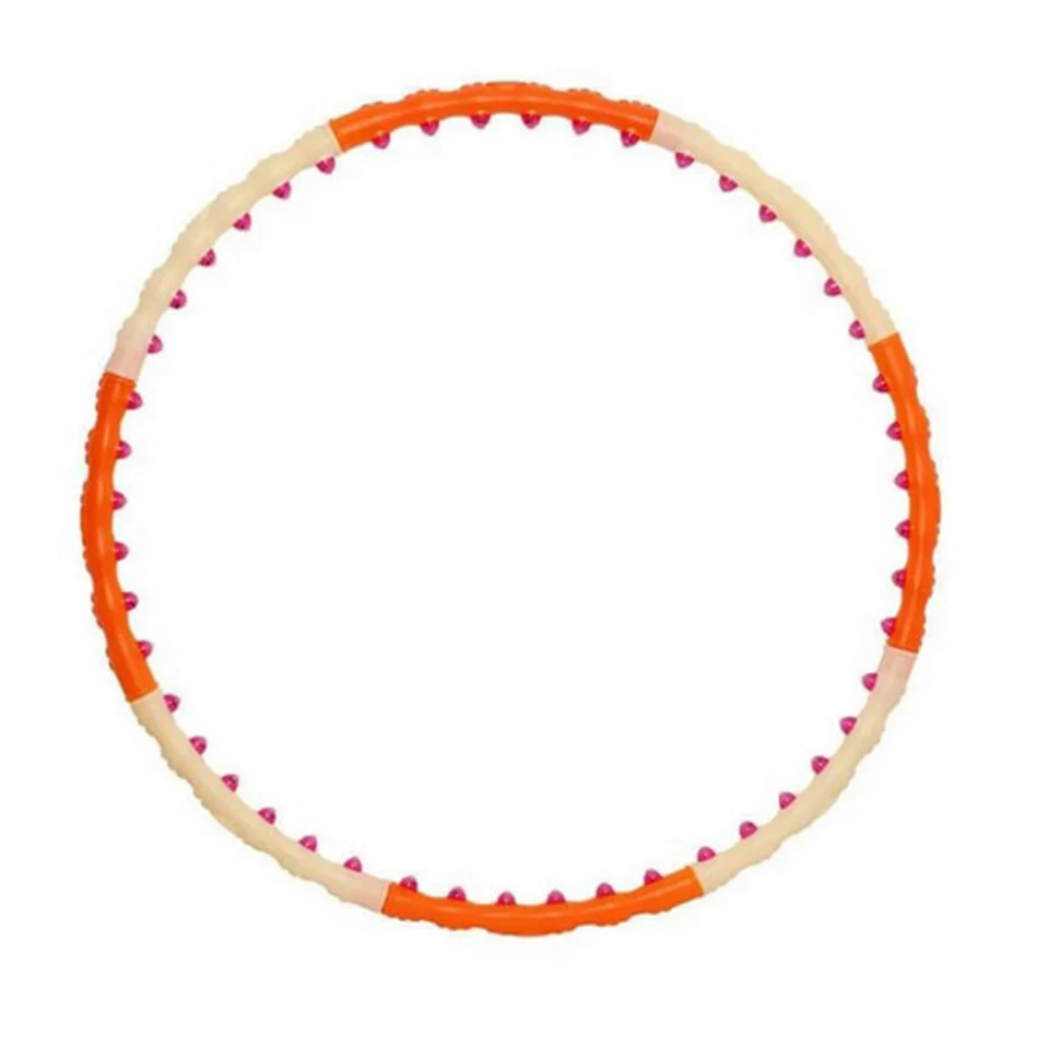 Обруч масажний Magnet Massage Hoop NE-F-50 105х100 см пластик різнокольоровий