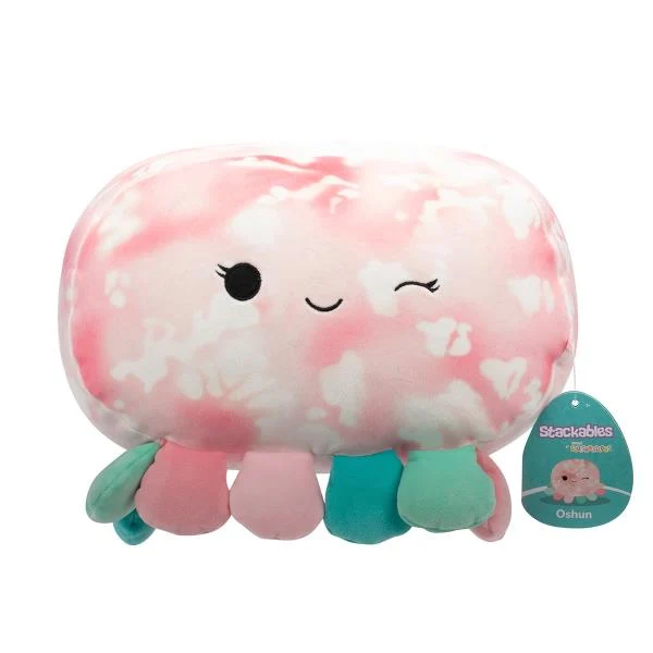М'яка іграшка Squishmallows Восьминіг Ошун 30 см Плюш Різнобарвний