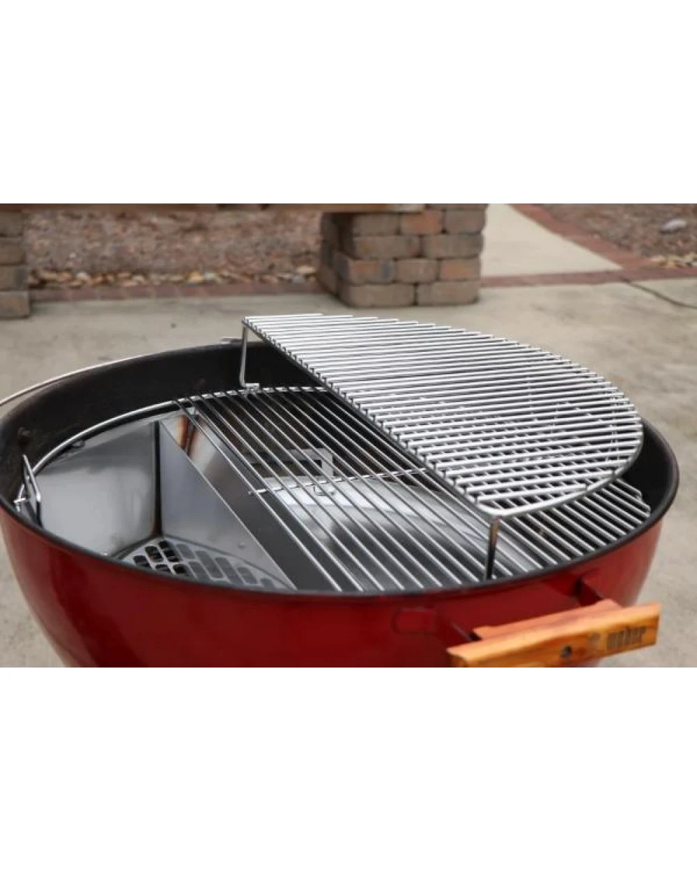 Решітка для гриля Slow and Sear Elevated Cooking Grate нерж. сталь 52х26х9,5 см