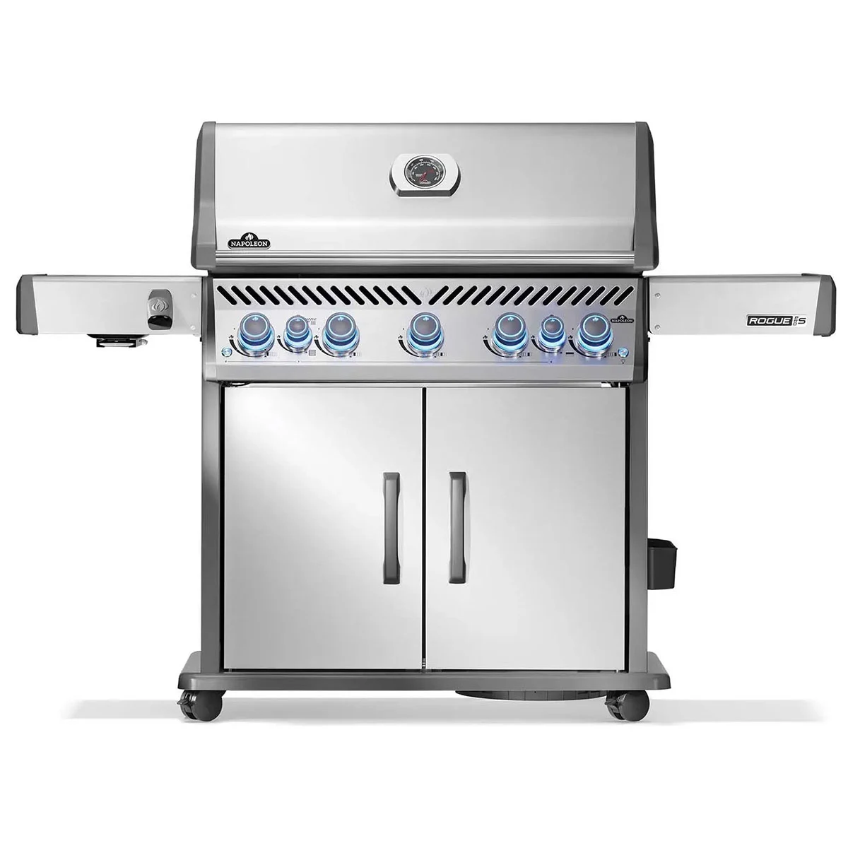 Газовий гриль Napoleon Rogue PRO-S 625 RSIB 164х64х123 см нержавіюча сталь
