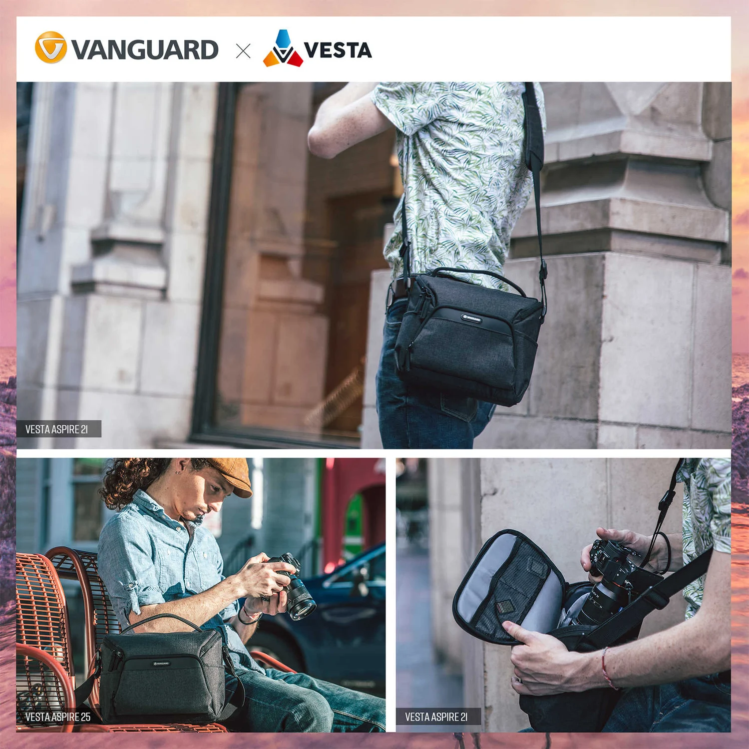 Сумка Vanguard Vesta Aspire 25 9 л 300D Polyester Темно-синя