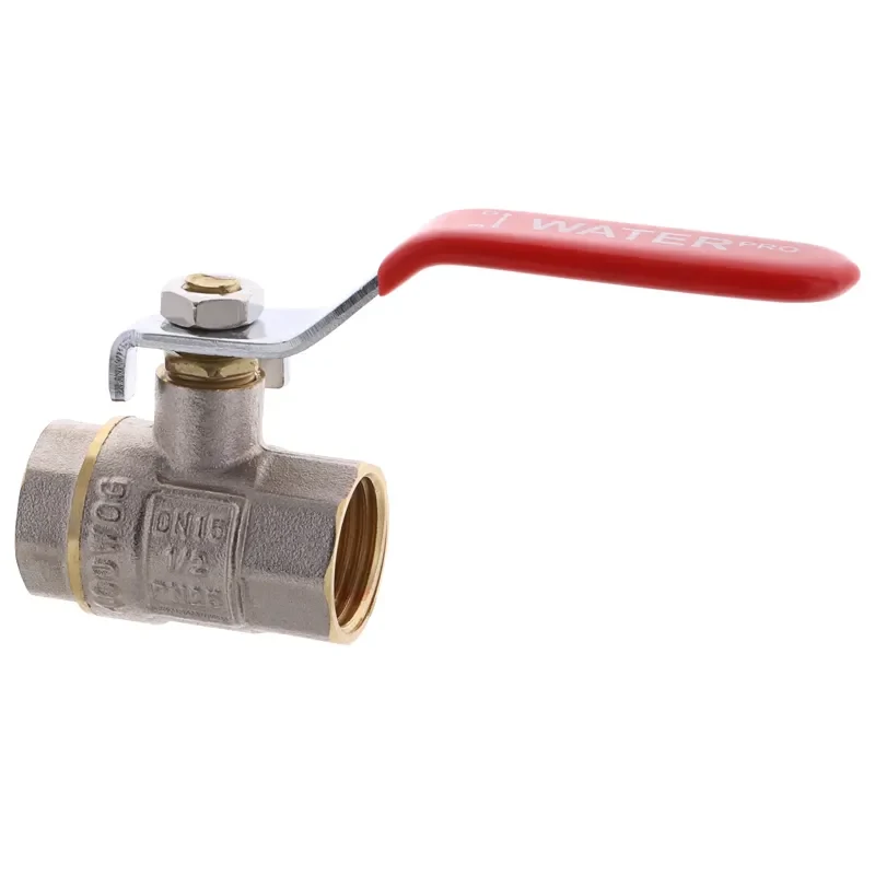 Кран кульовий Waterpro WP0135 1/2" латунь 16 Бар для водопроводу