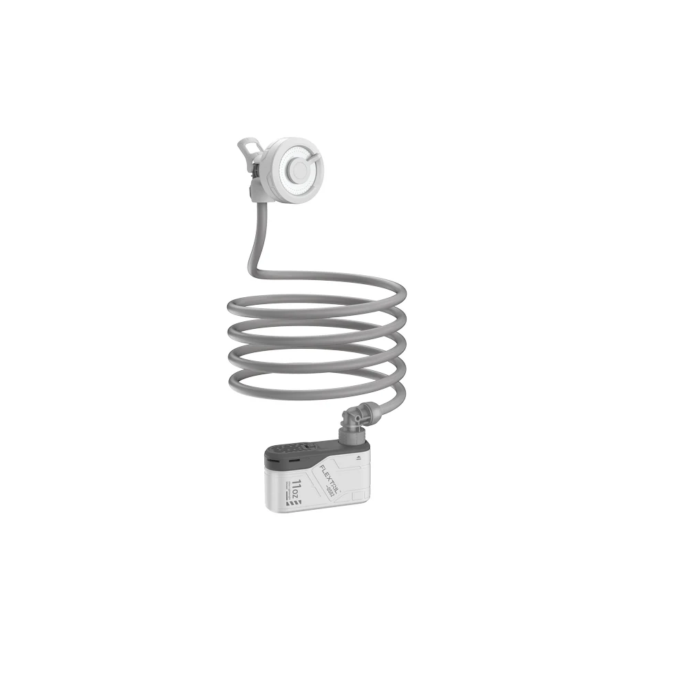 Портативный душ Flextail Max Shower аккумуляторный 120х69х40 мм белый IPX7