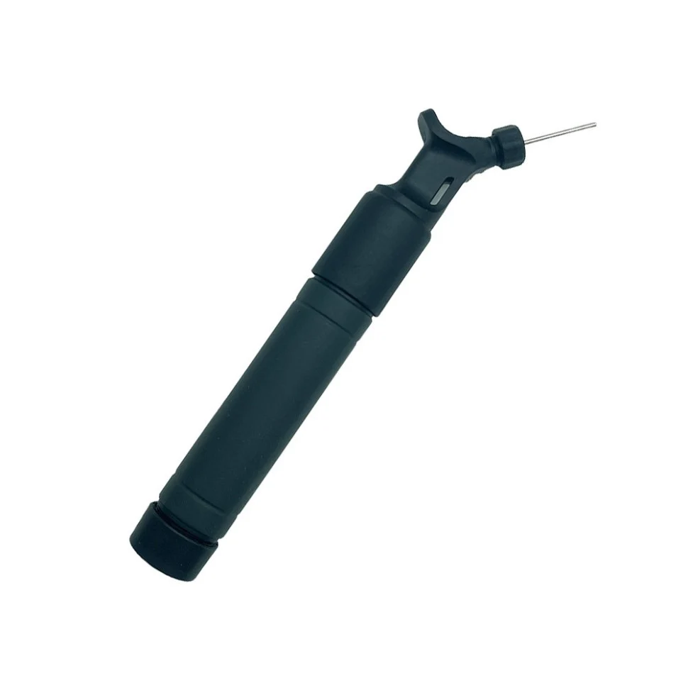Насос ручний подвійної дії 20 см метал-пластик чорний NE-P-25BK