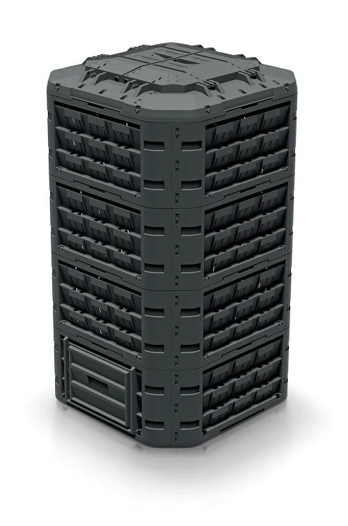 Компостер 1250л Compogreen Vario пластиковий чорний 915x950x1610 мм
