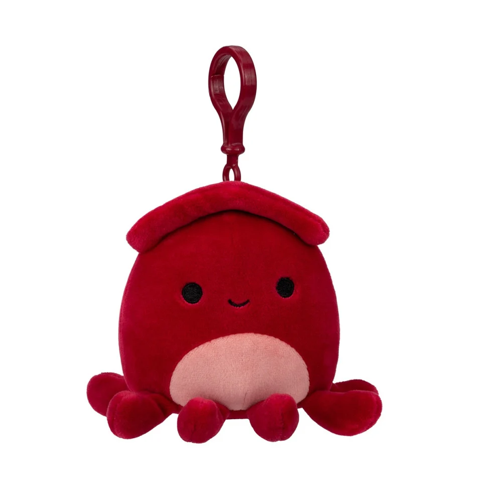 М'яка іграшка Кальмар Squishmallows 9 см Плюш Різнобарвний