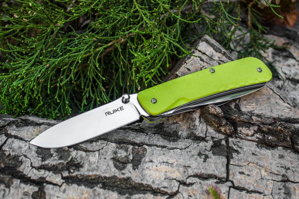Багатофункціональний ніж Ruike LD43 85 мм 12C27 G10 зелений 15 функцій