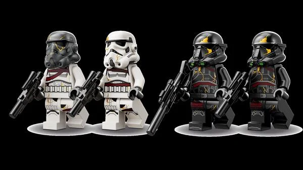Конструктор LEGO Star Wars Бойовий набір Боєць смерті і Нічний піхотинець 119 деталей пластик 6 років