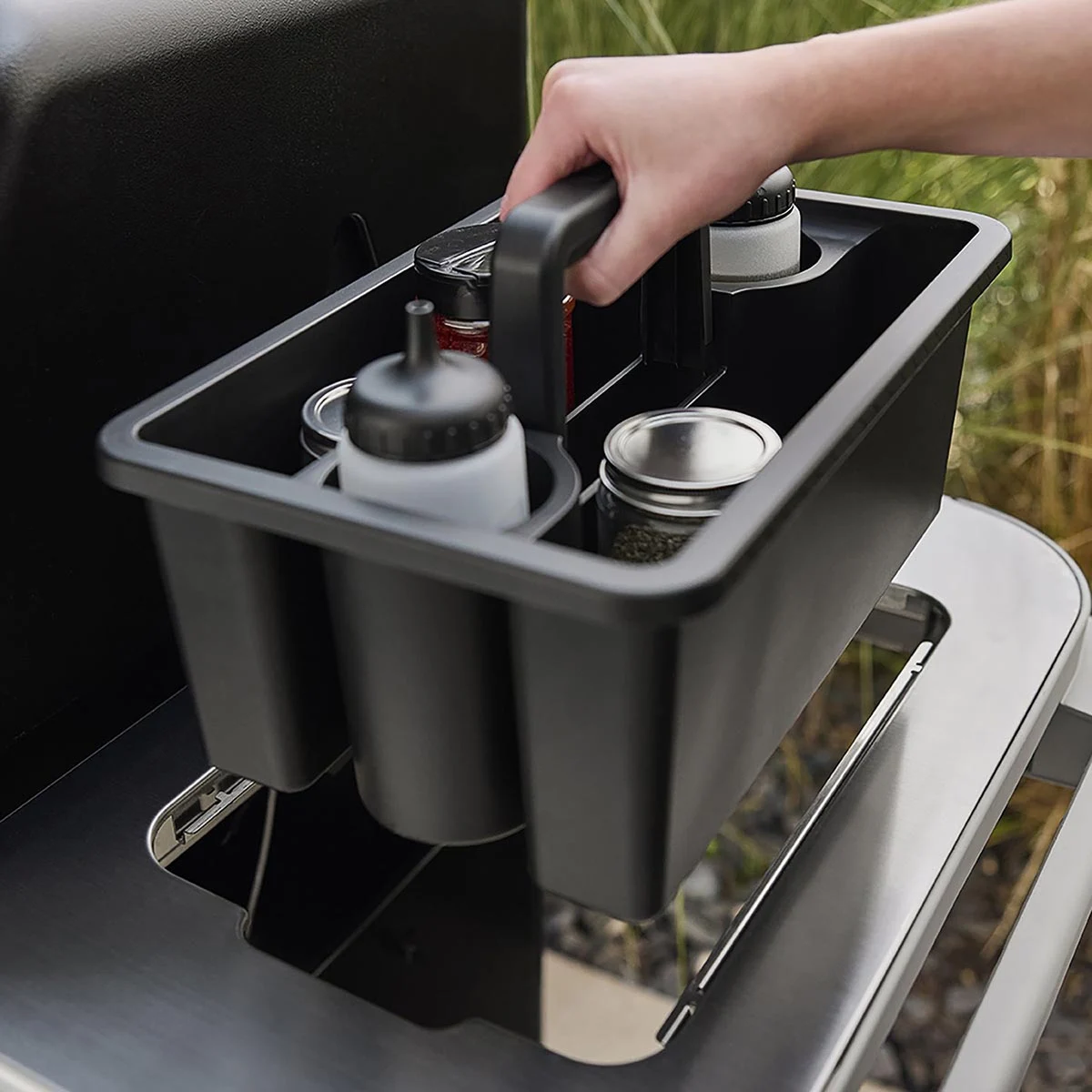 Газовий гриль Weber Genesis E-435W 173х68,5х122 см сталь чавунний чорний