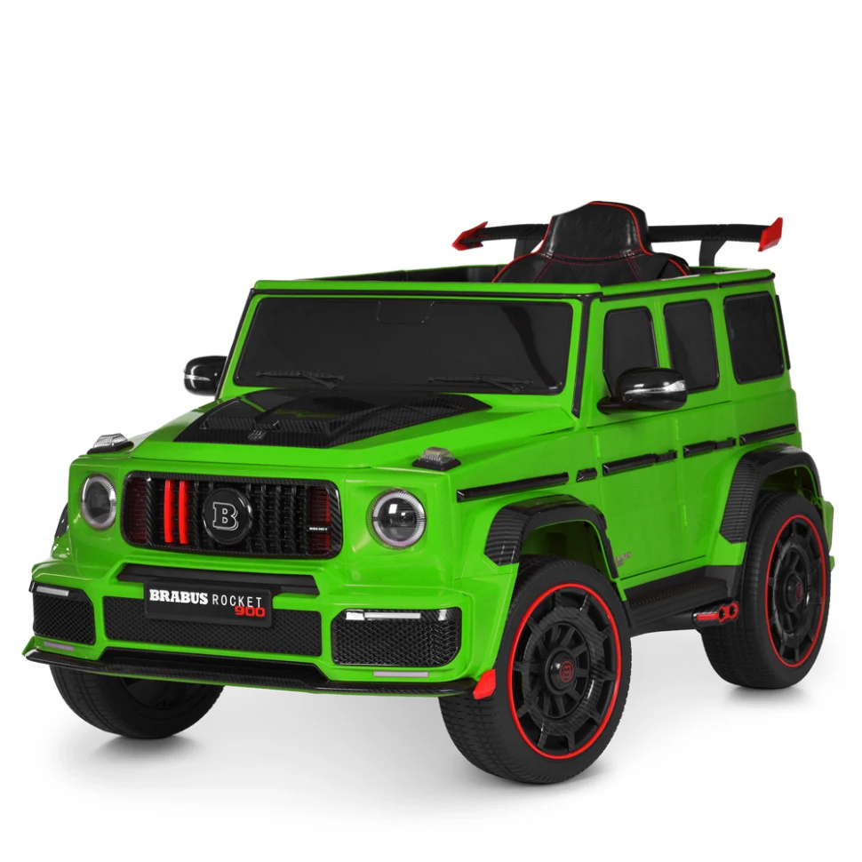 Дитячий електромобіль Джип M 6257EBLR-5 12V 2х35 Вт Червоний 20,4 кг