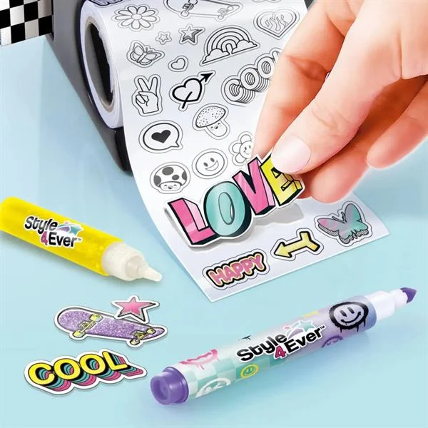 Набір для скрапбукінгу 4 Ever DIY Style 10 предметів папір пластик для дітей від 6 років