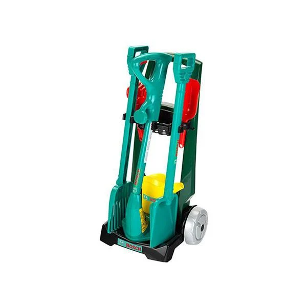 Дитячий набір садівника з візком Klein Bosch Mini 33,5х18х56,5 см різнобарвний