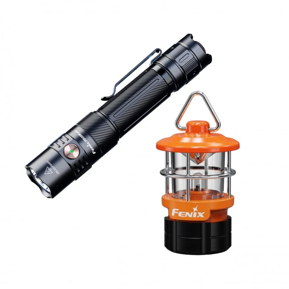 Фонарь тактический Fenix PD35R ACE 2000 лм авиационный алюминий 140,5х26,5х23,6 мм черный
