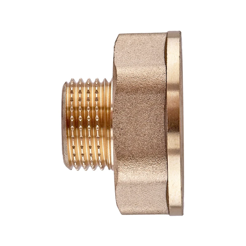 Перехідник 3/4"x1/2" внутрішня-зовнішня різьба без нікелю Koer KF.A0608.WN