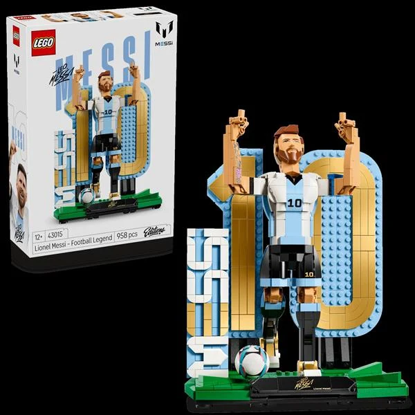 Конструктор LEGO Editions Ліонель Мессі 958 деталей Пластик Різнобарвний