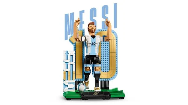 Конструктор LEGO Editions Ліонель Мессі 958 деталей Пластик Різнобарвний