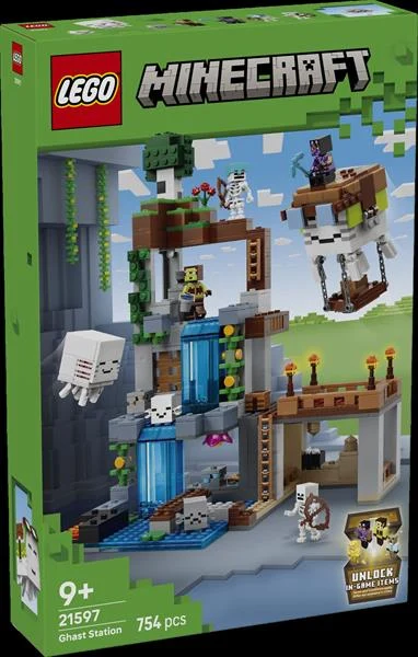 Конструктор LEGO Minecraft Станція ґастів 754 деталі Пластик Різнобарвний