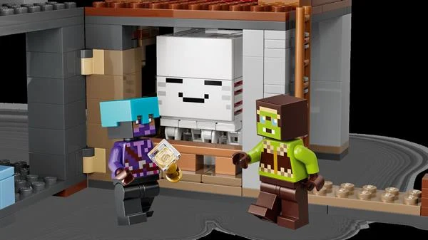 Конструктор LEGO Minecraft Станція ґастів 754 деталі Пластик Різнобарвний