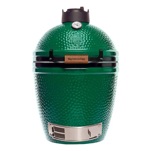 Керамічний вугільний гриль Big Green Egg MEDIUM 38 см зелений