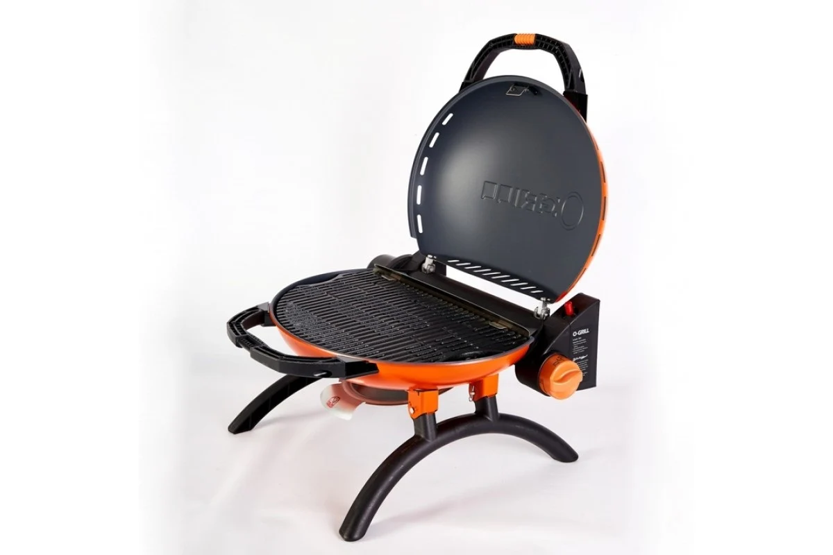 Газовий гриль O-GRILL 500 переносний 58,5x21,5x56,7 см металевий помаранчевий