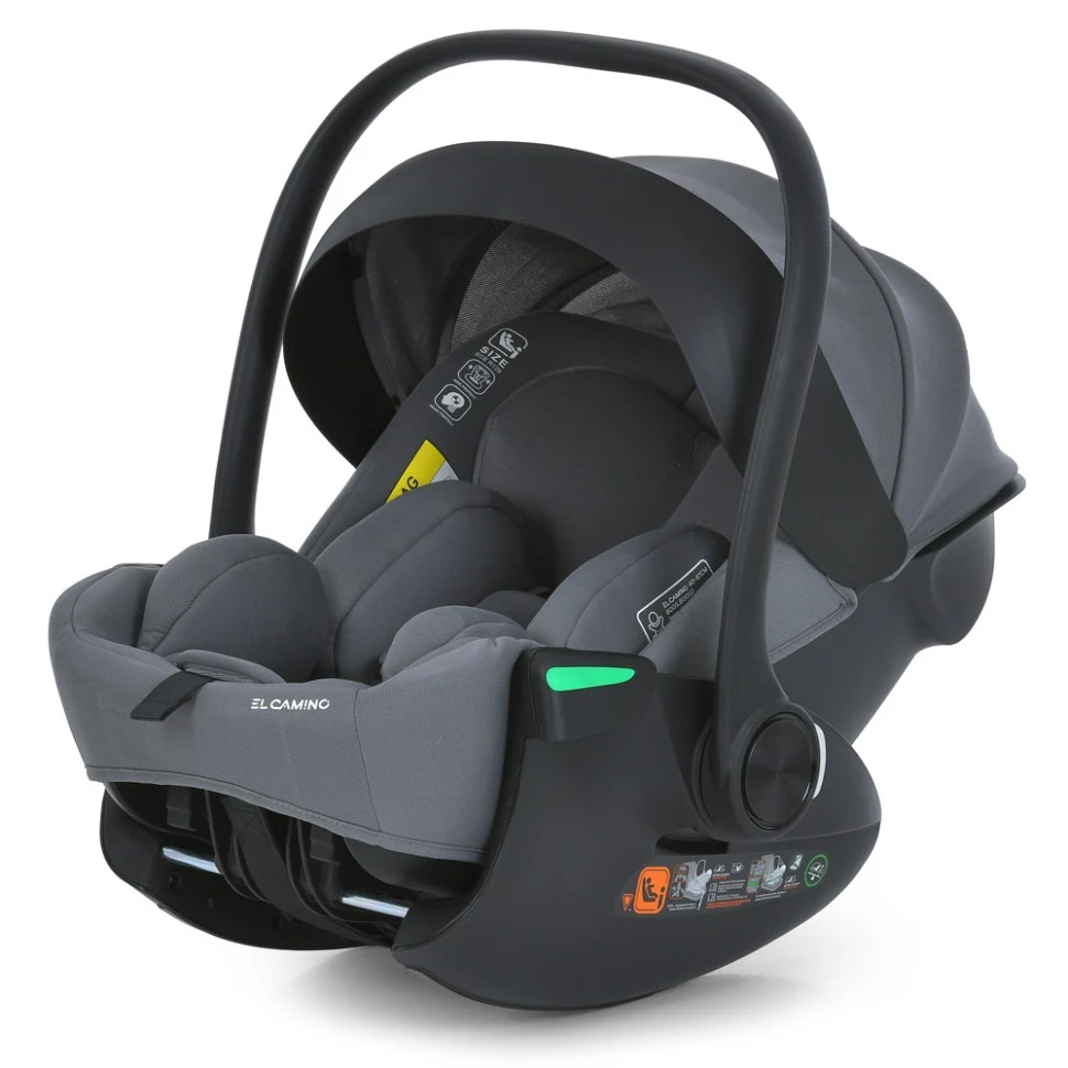 Дитяче автокрісло i-FLOW ME 1198 i-Size 40-87 см сірий