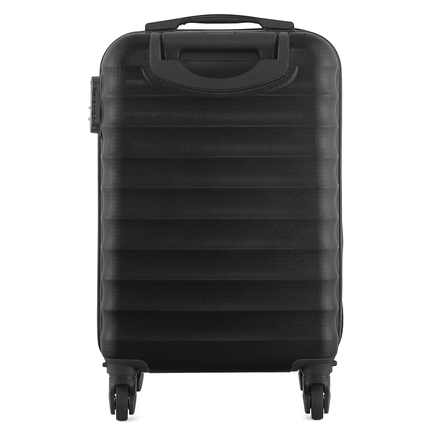 Дорожня сумка Semi Line T5576-2 чорна 35 л ABS-пластик 20" з кодовим замком