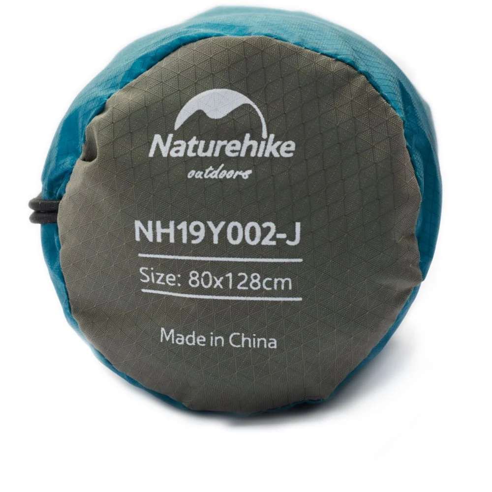 Рушник Naturehike MJ02 Ultralight 128х80 см 88% поліефір 12% поліамід смарагдовий