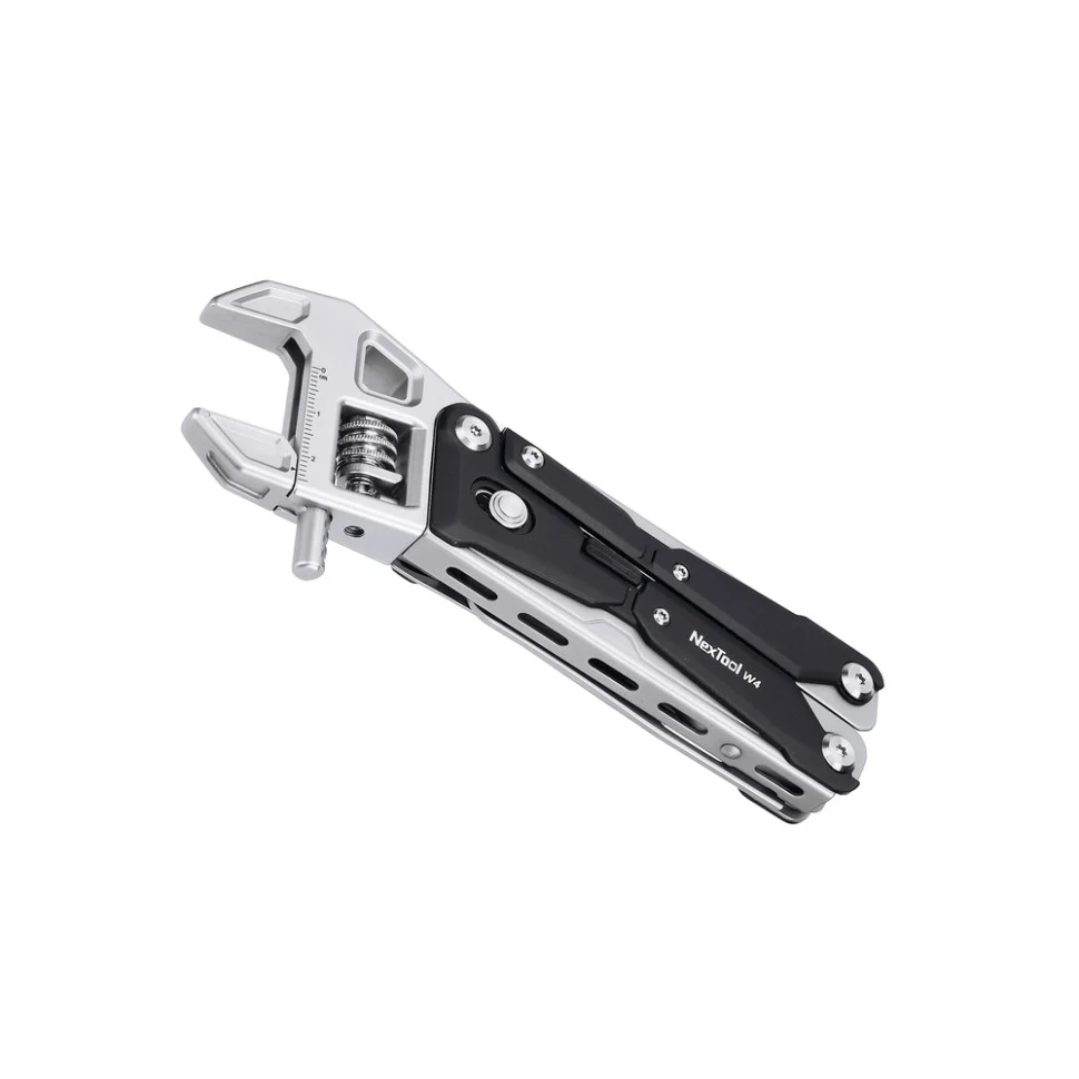 Мультитул NexTool Wrench W4 13 функцій нержавіюча сталь 152,6х49,9 мм сірий