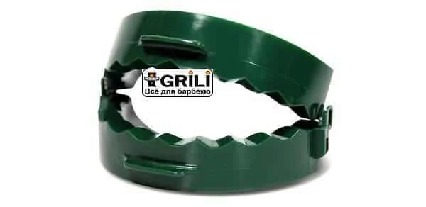 Прес для кальцоне Big Green Egg L 28 см пластик зелений